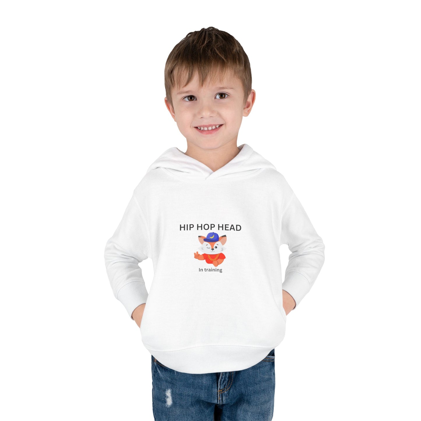 Future Hip Hop Head Toddler Pullover Fleece Hoodie