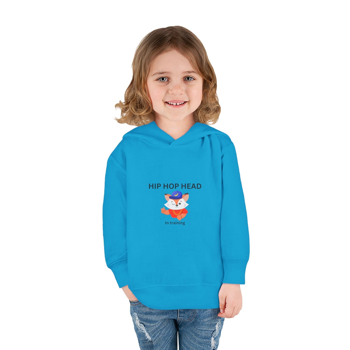 Future Hip Hop Head Toddler Pullover Fleece Hoodie