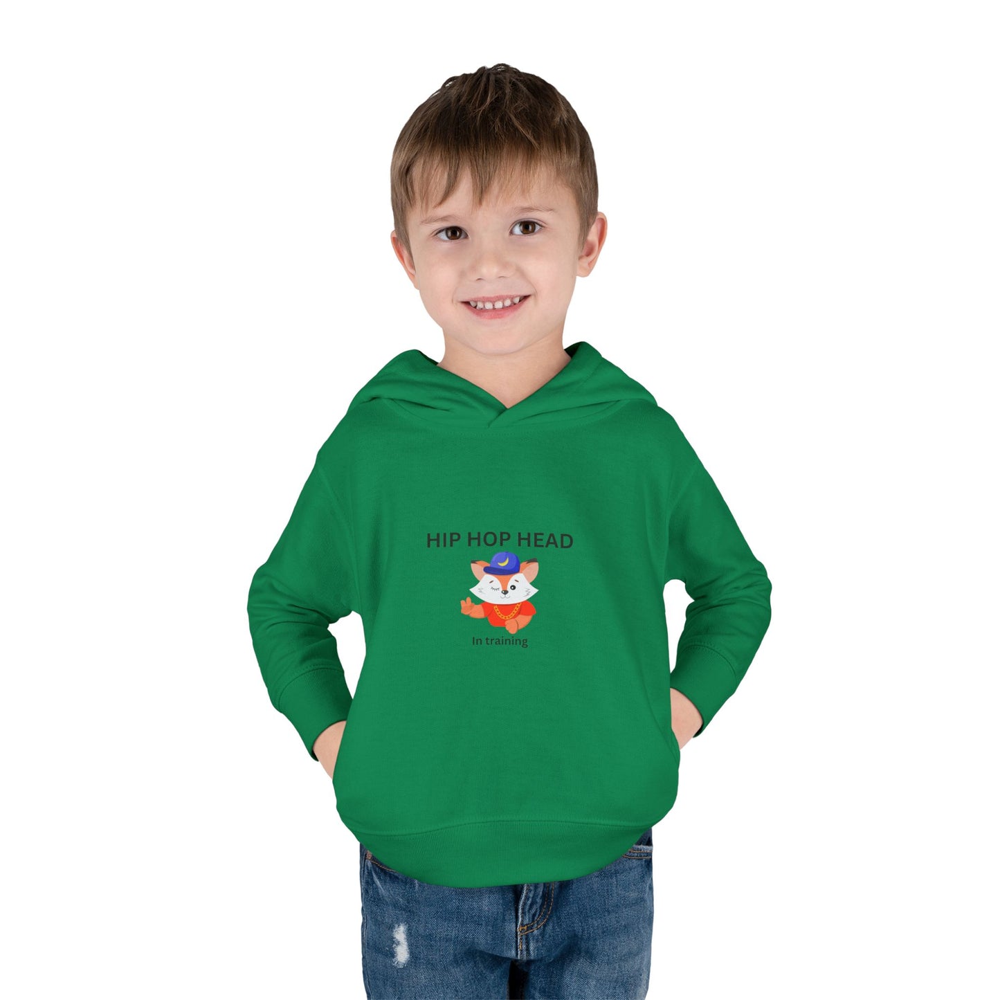 Future Hip Hop Head Toddler Pullover Fleece Hoodie