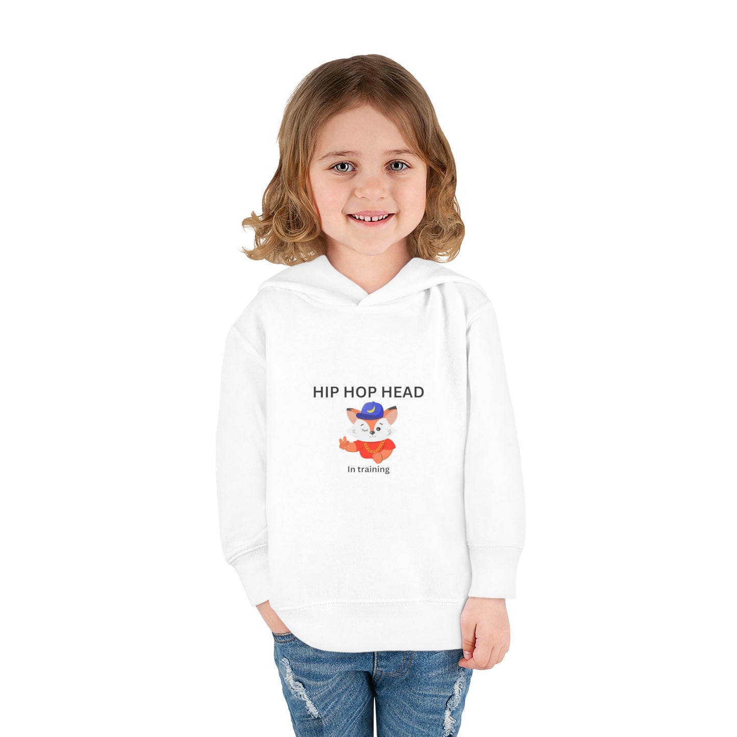 Future Hip Hop Head Toddler Pullover Fleece Hoodie