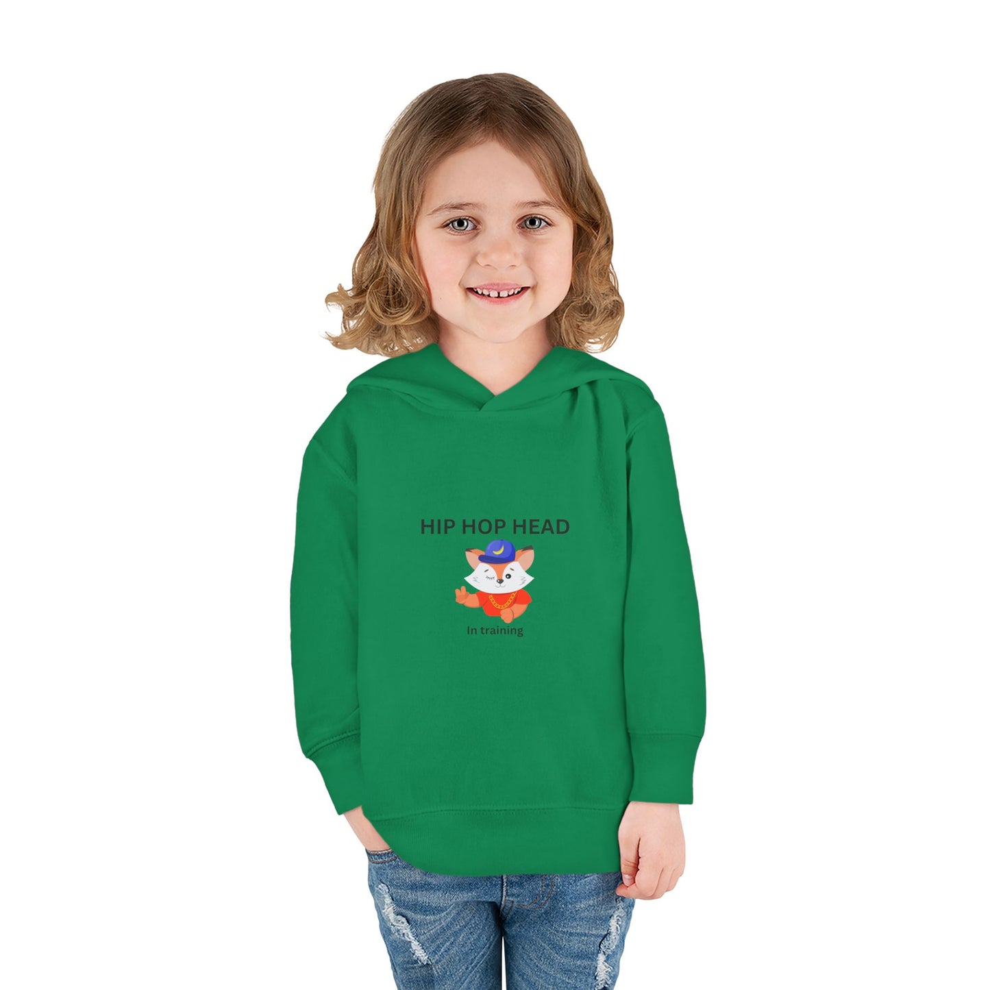 Future Hip Hop Head Toddler Pullover Fleece Hoodie