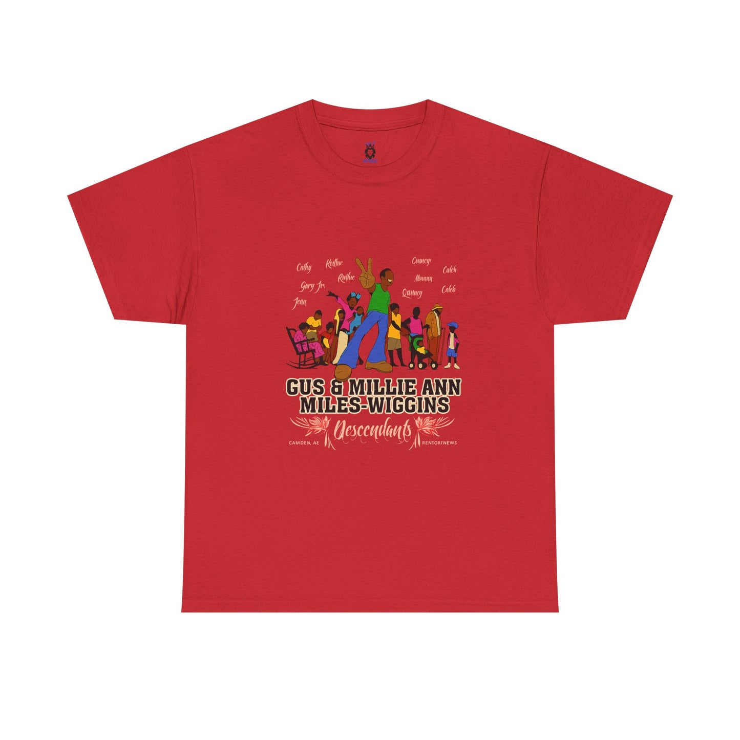 Family Reunion Heavy Cotton Tee, Custom Family Shirt, Unisex Graphic Tee, Outdoor Event Apparel, Personalized Gift